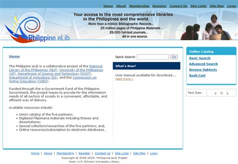 philippine elibrary|nlp – National Library of the Philippines.